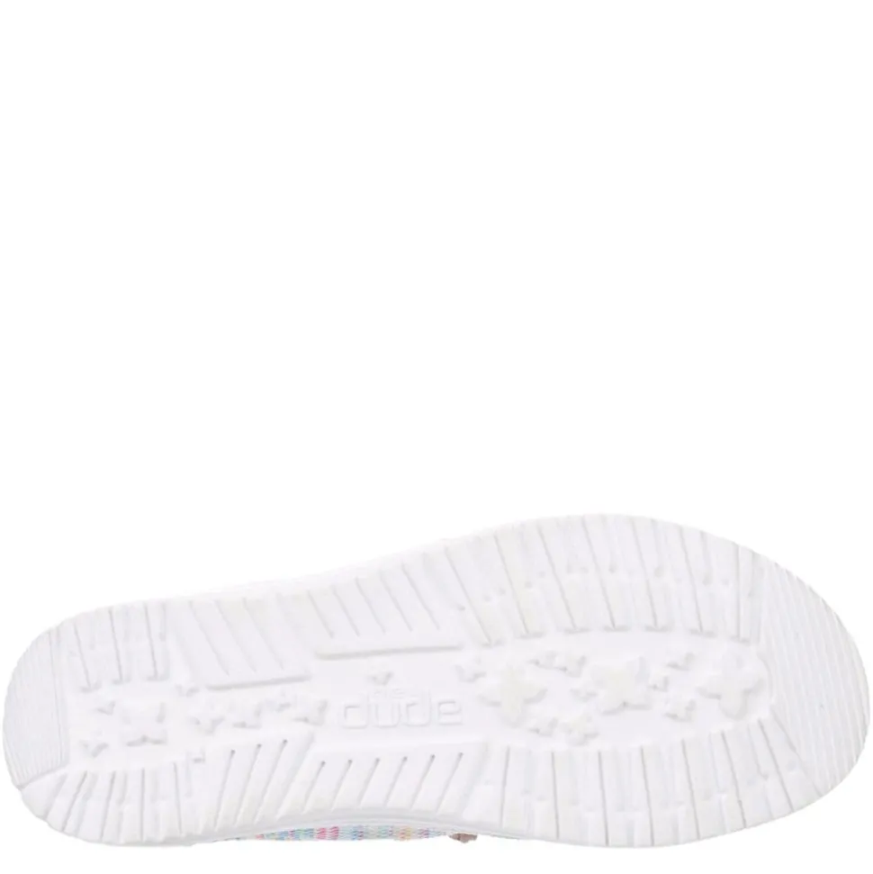 Heydude Girls Wendy Youth Slip On Sneaker