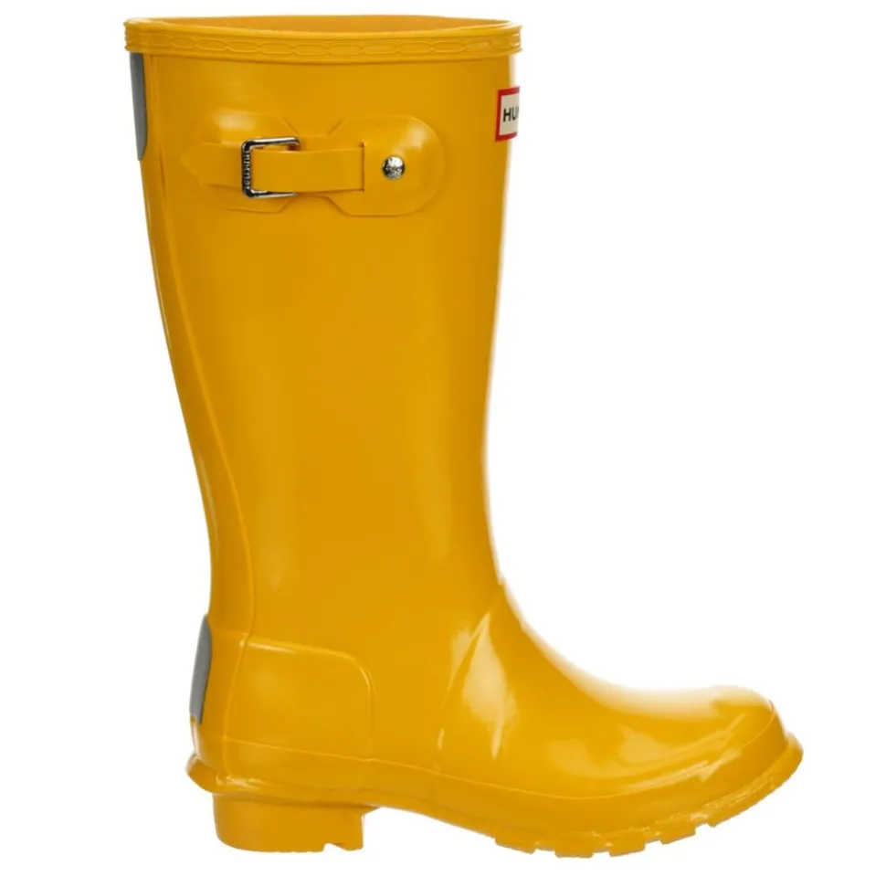 Hunter Girls Little-Big Kid Original Kids Gloss Rain Boot