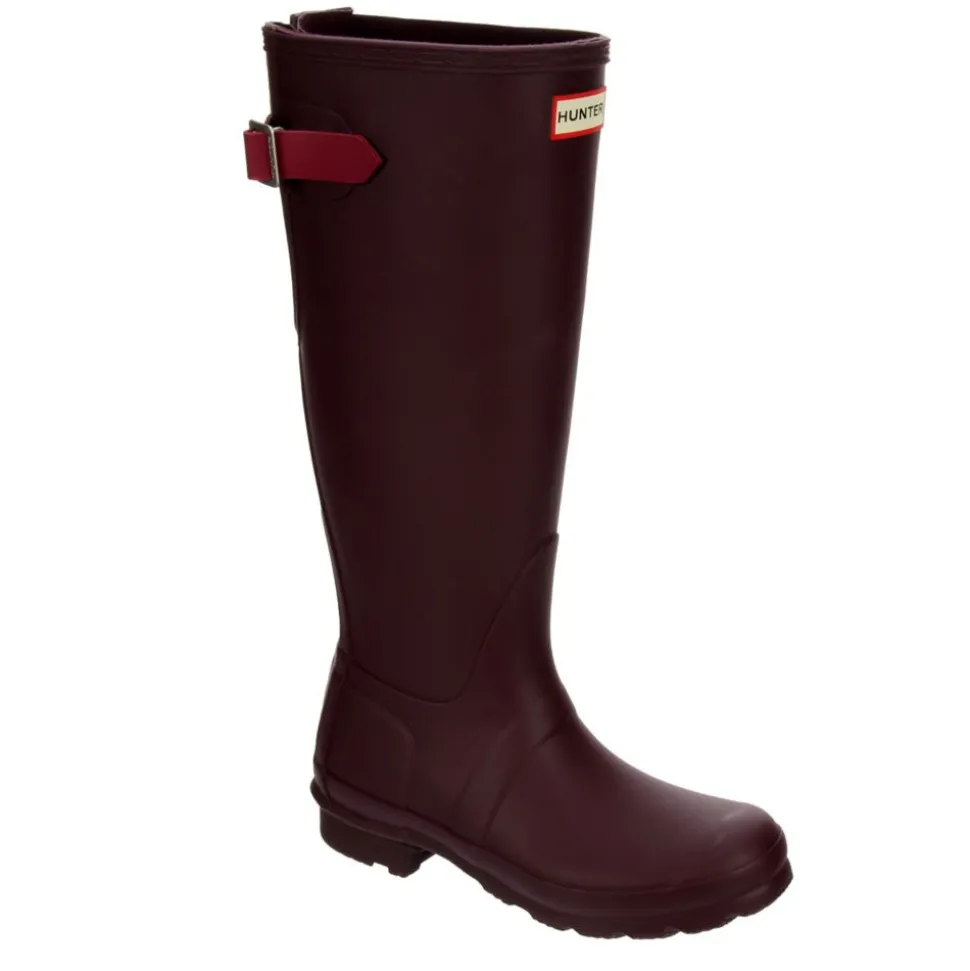 Hunter Womens Original Back Adj Rain Boot