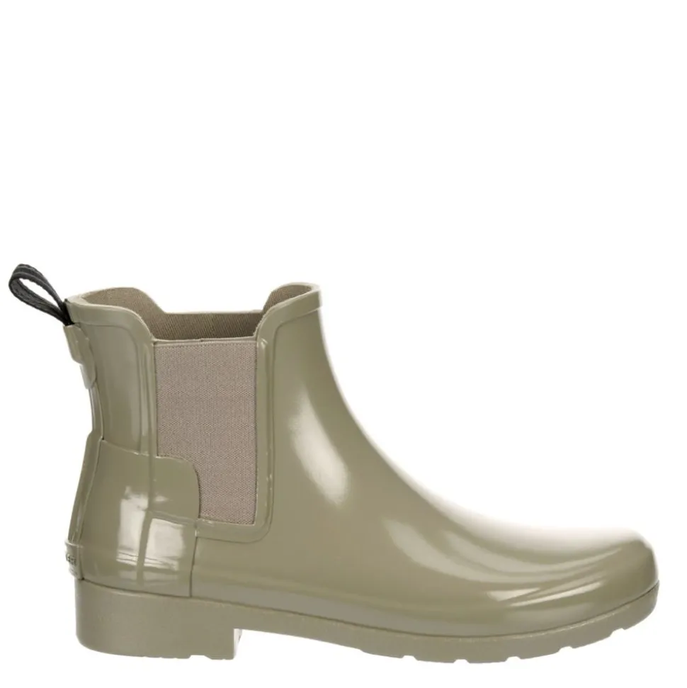 Hunter Womens Original Refined Chelsea Gloss Rain Boot