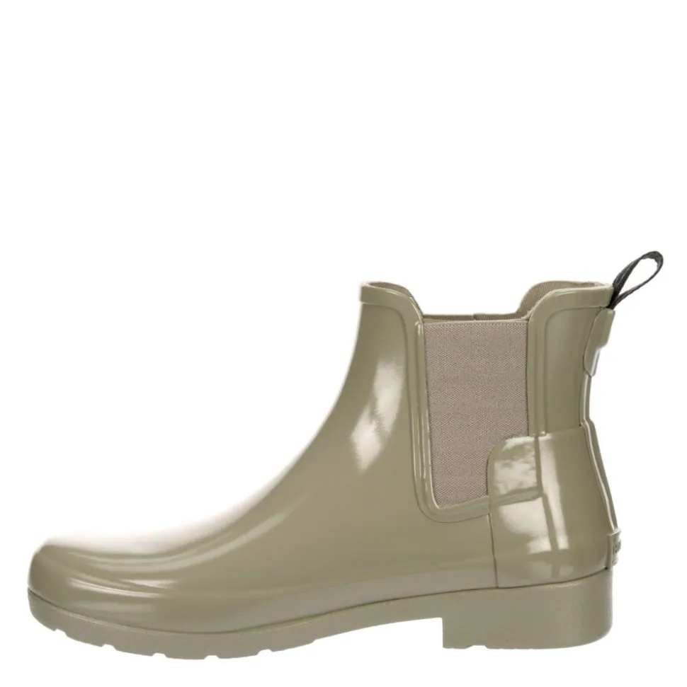 Hunter Womens Original Refined Chelsea Gloss Rain Boot