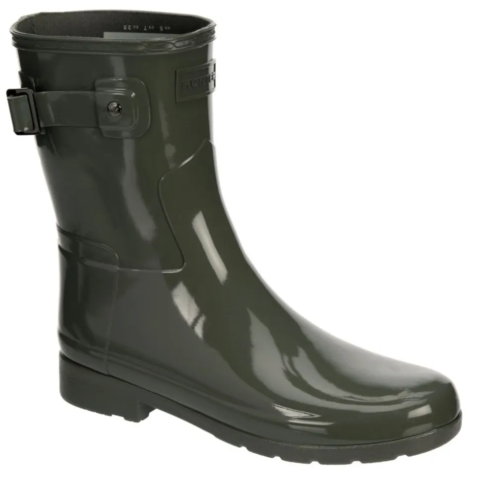 Hunter Womens Original Refined Short Gloss Rain Boot