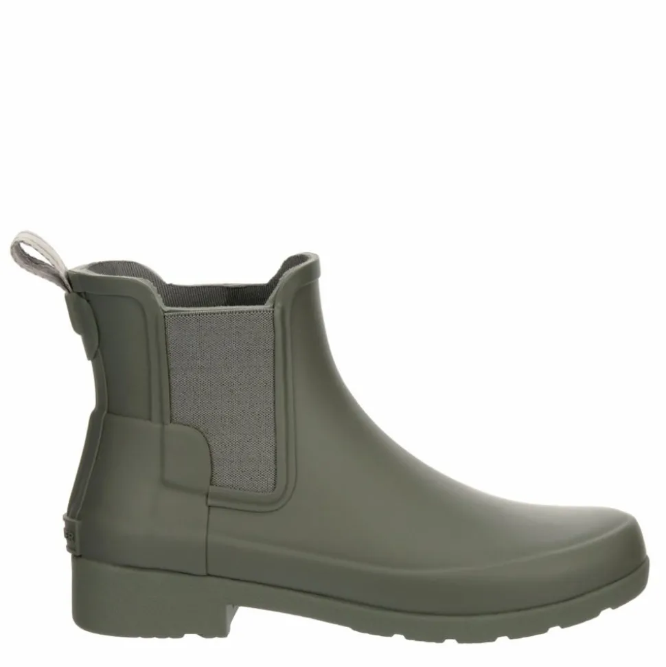 Hunter Womens Original Refined Chelsea Rain Boot