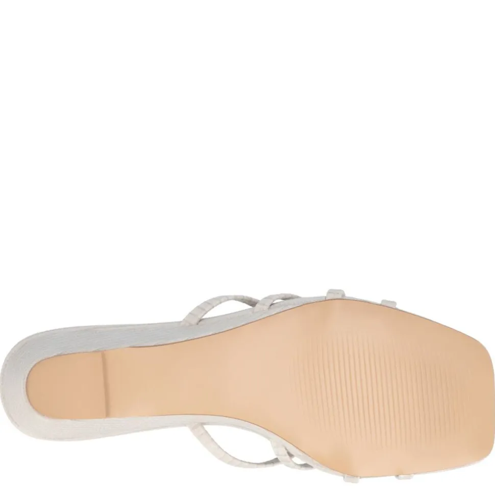 Journee Collection Womens Blayke Wedge Slip On Sandal