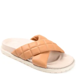 Journee Collection Womens Aveena Footbed Sandal