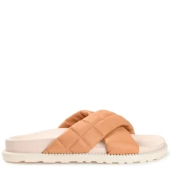 Journee Collection Womens Aveena Footbed Sandal