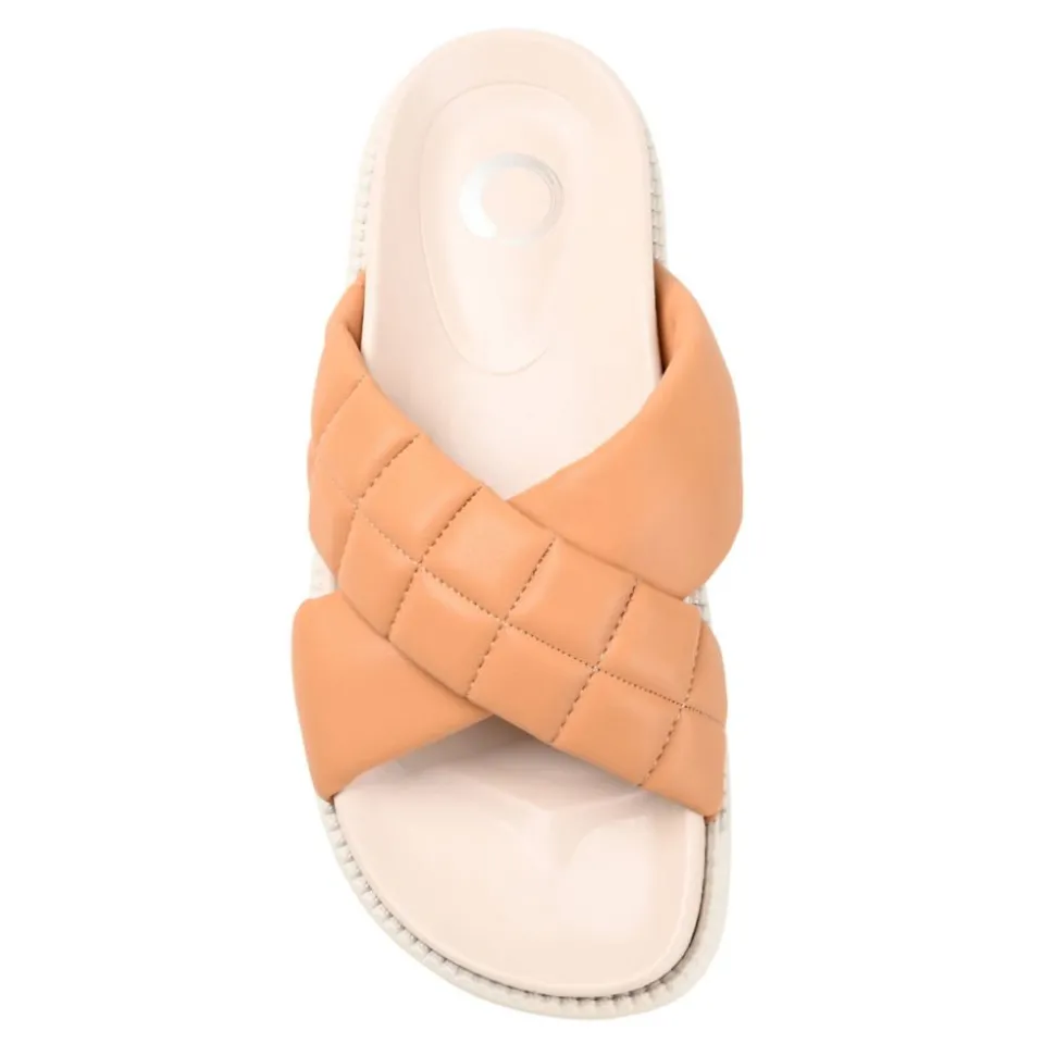 Journee Collection Womens Aveena Footbed Sandal