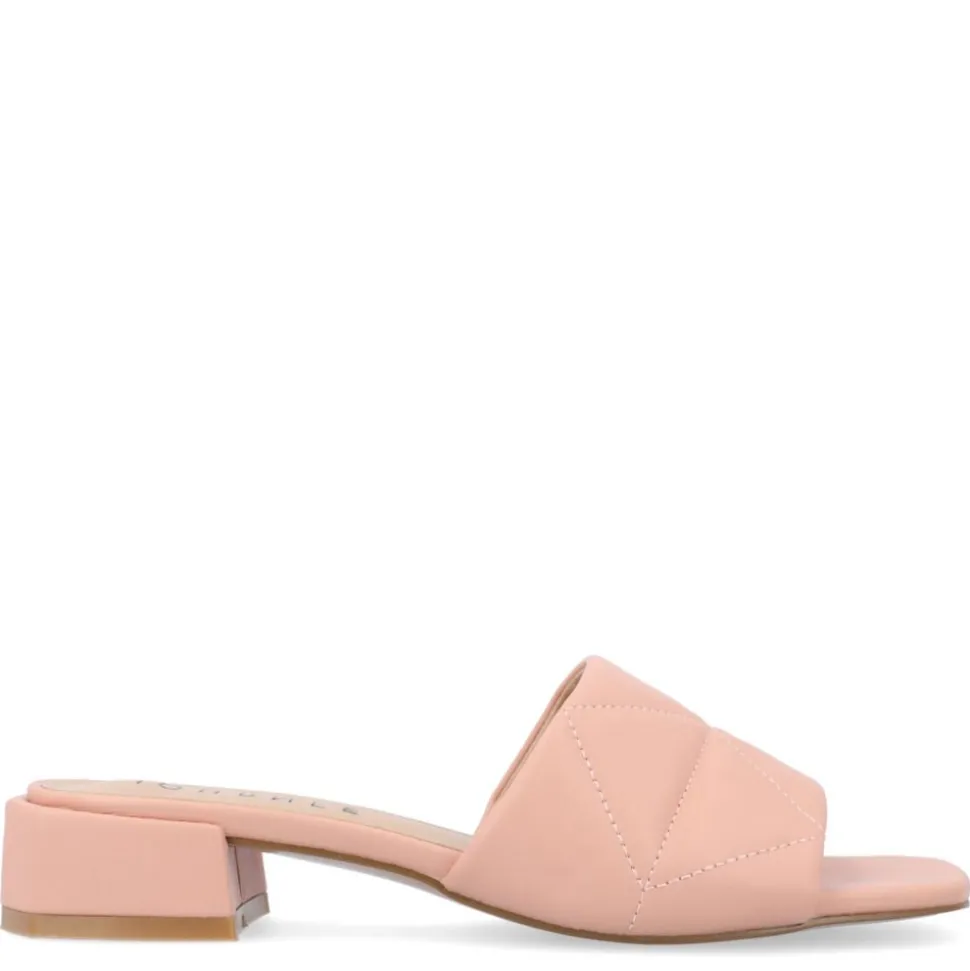 Journee Collection Womens Elidia Slip On Sandal