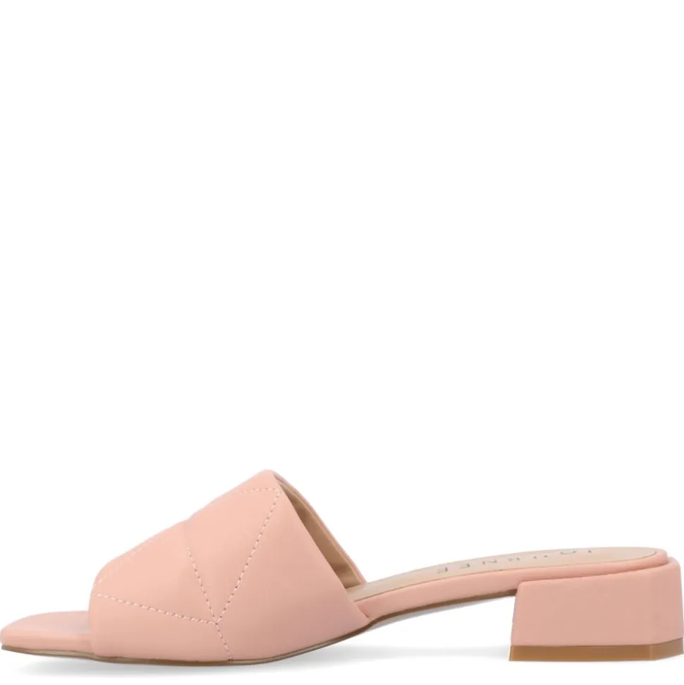 Journee Collection Womens Elidia Slip On Sandal