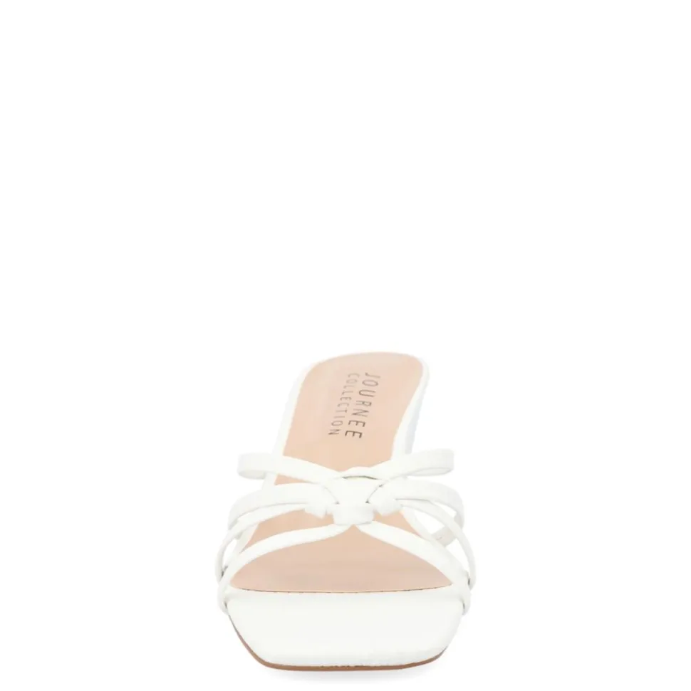 Journee Collection Womens Blayke Wedge Slip On Sandal