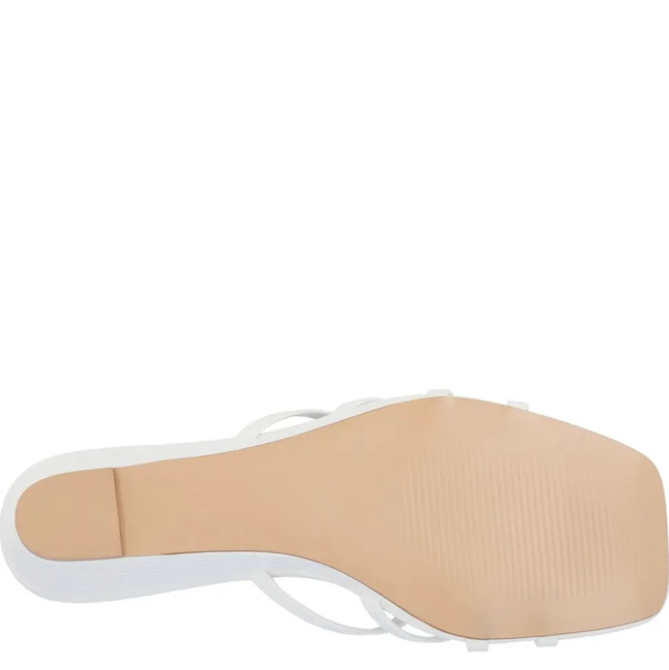 Journee Collection Womens Blayke Wedge Slip On Sandal