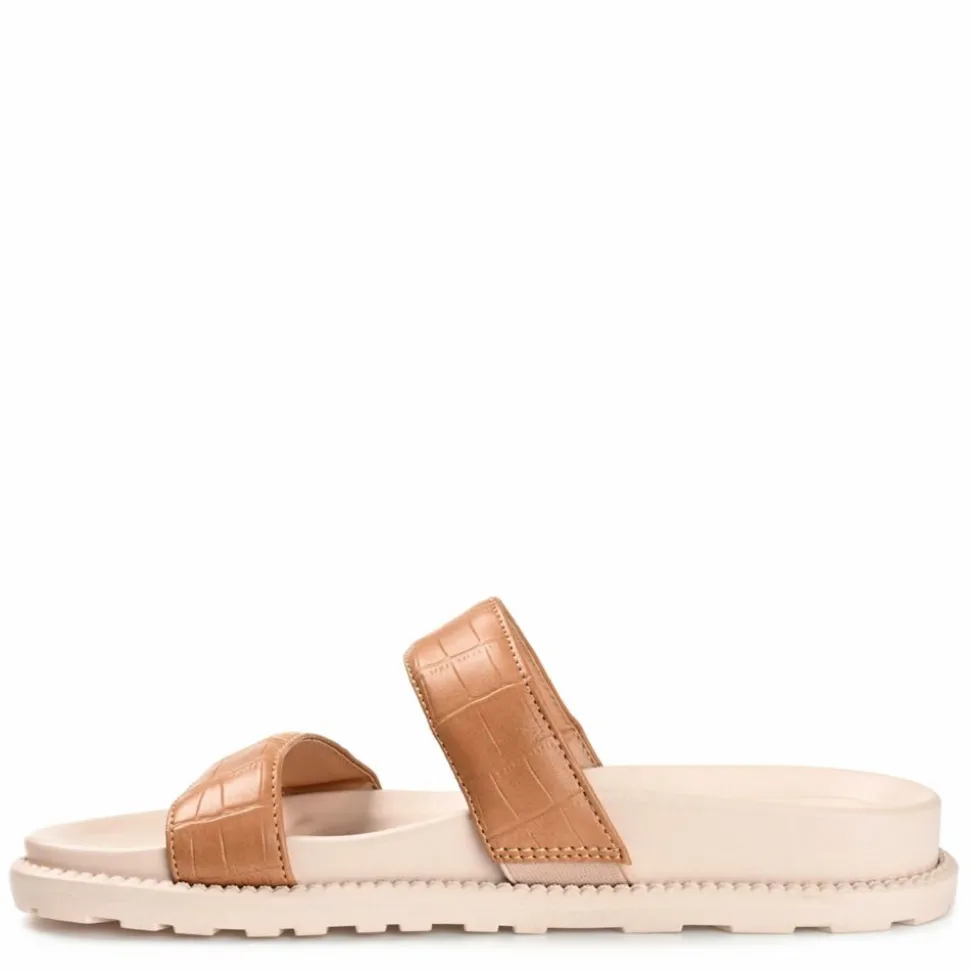 Journee Collection Womens Stellina Footbed Slide