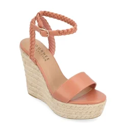 Journee Collection Womens Andiah Wedge Sandal