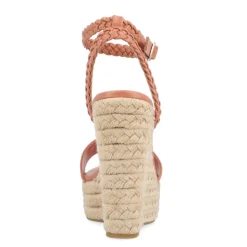 Journee Collection Womens Andiah Wedge Sandal