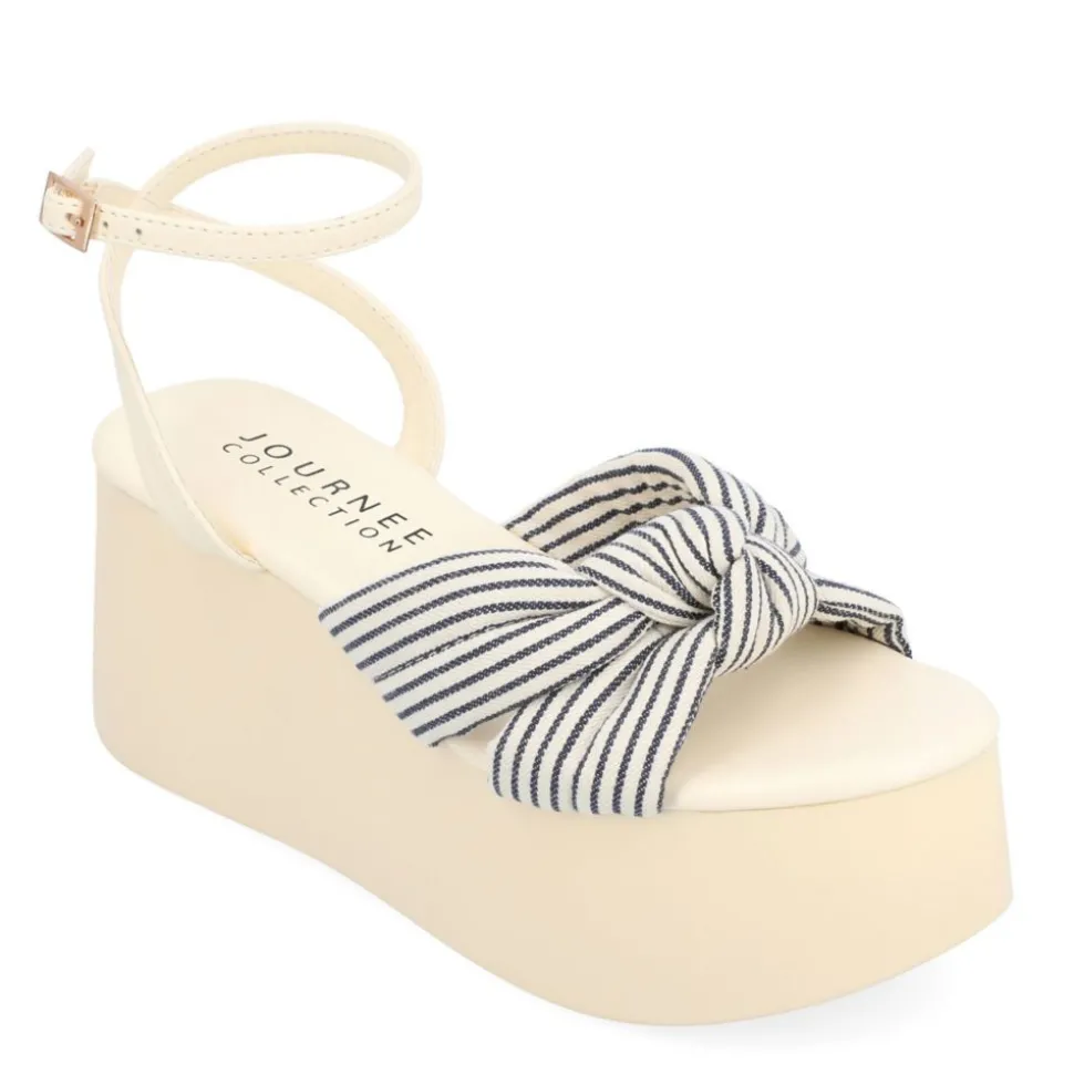 Journee Collection Womens Lailee Platform Sandal
