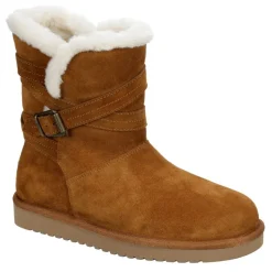Koolaburra By Ugg Womens Delene Short Fur Boot