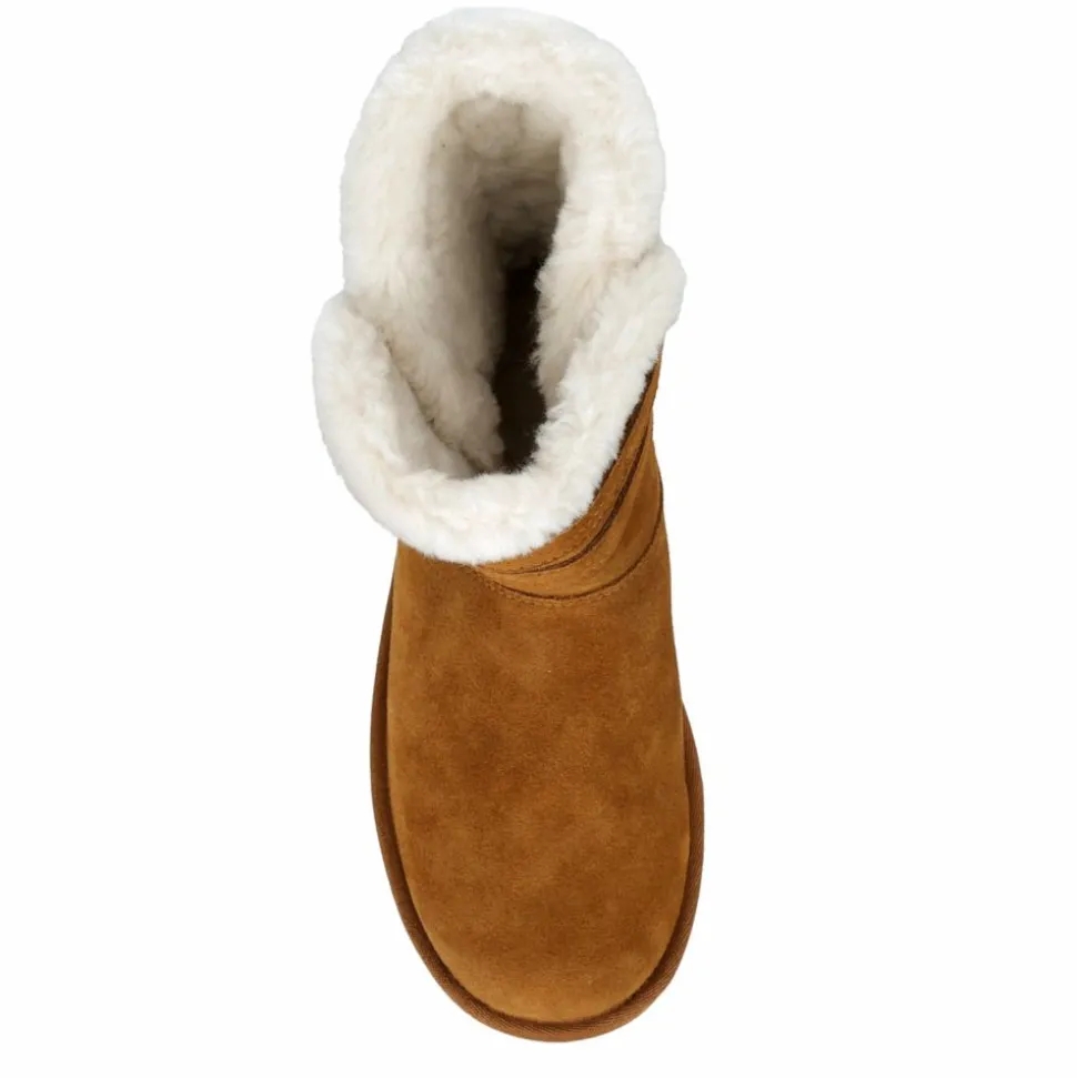 Koolaburra By Ugg Womens Delene Short Fur Boot