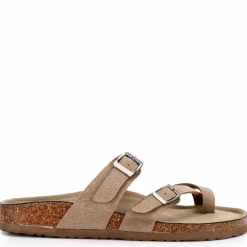 Madden Girl Womens Brycee Footbed Sandal