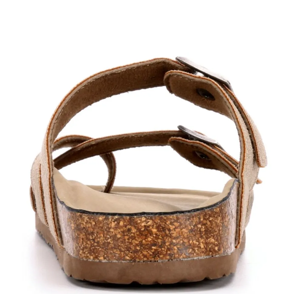 Madden Girl Womens Brycee Footbed Sandal