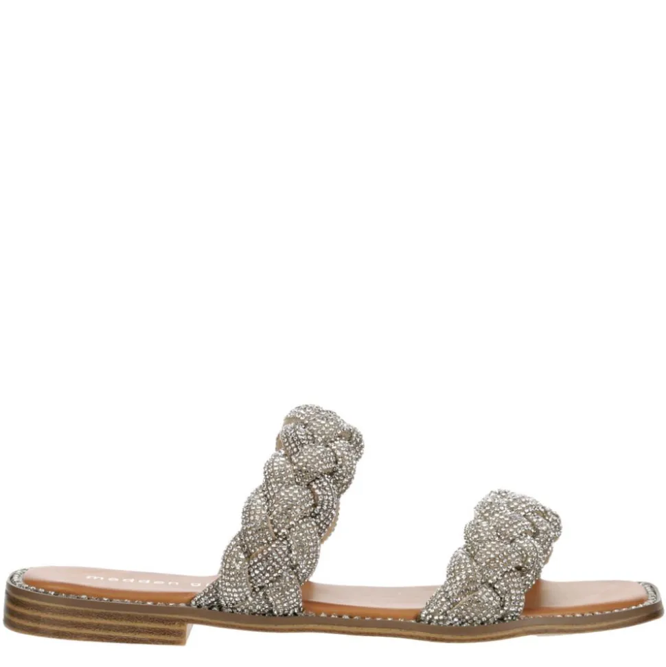 Madden Girl Womens Parkk Flat Sandal