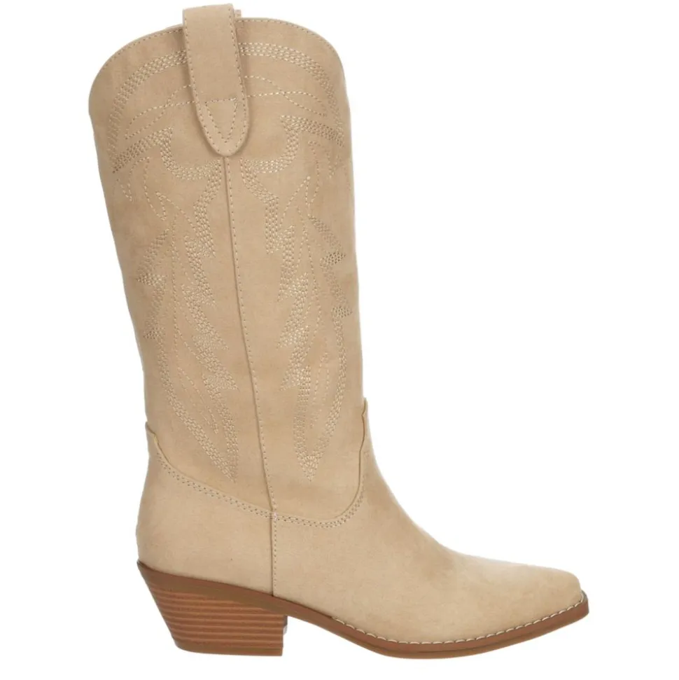 Madden Girl Womens Redford Western Boot