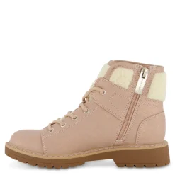 Marc Fisher Girls Little-Big Kid Jade Fuzz Lace-Up Boot