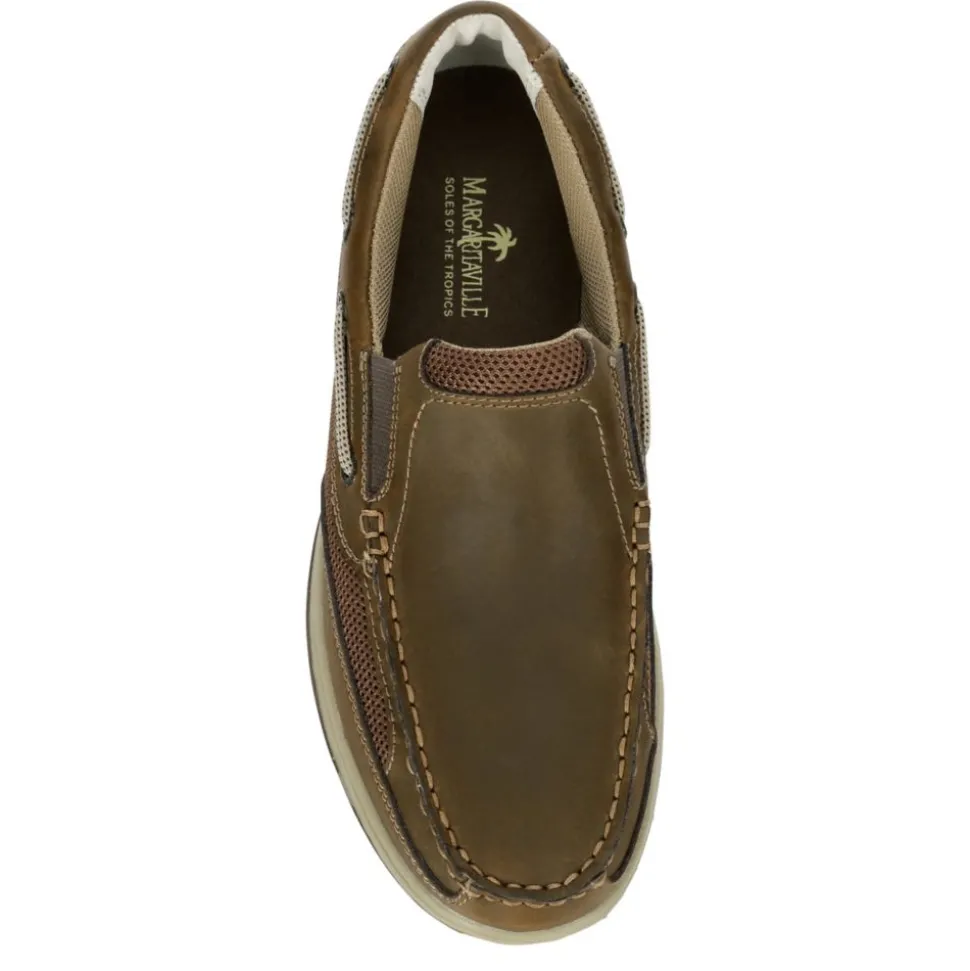 Margaritaville Mens Anchor Slip On Boat Shoe
