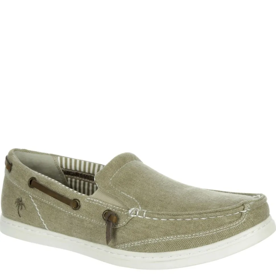 Margaritaville Mens Dock Slip On Boat Shoe