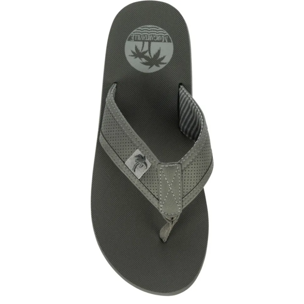 Margaritaville Mens Palm Flip Flop Sandal