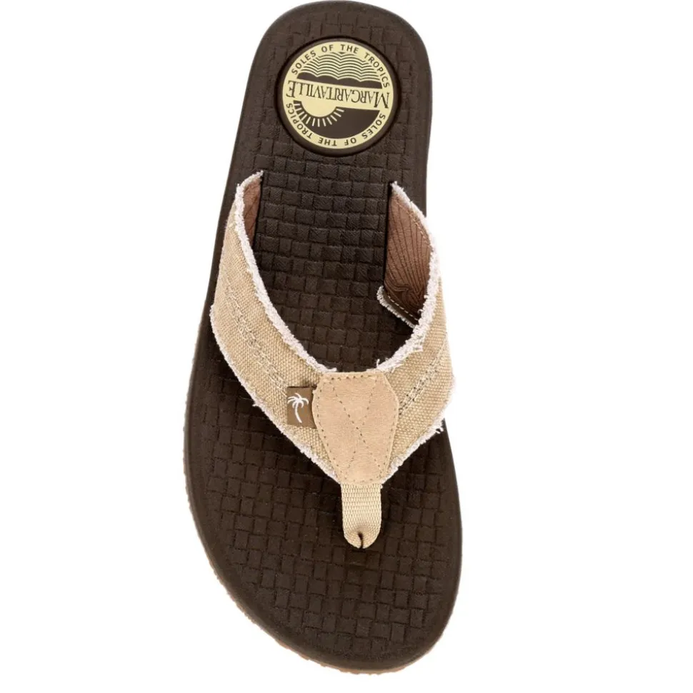 Margaritaville Mens Rag Time Flip Flop Sandal