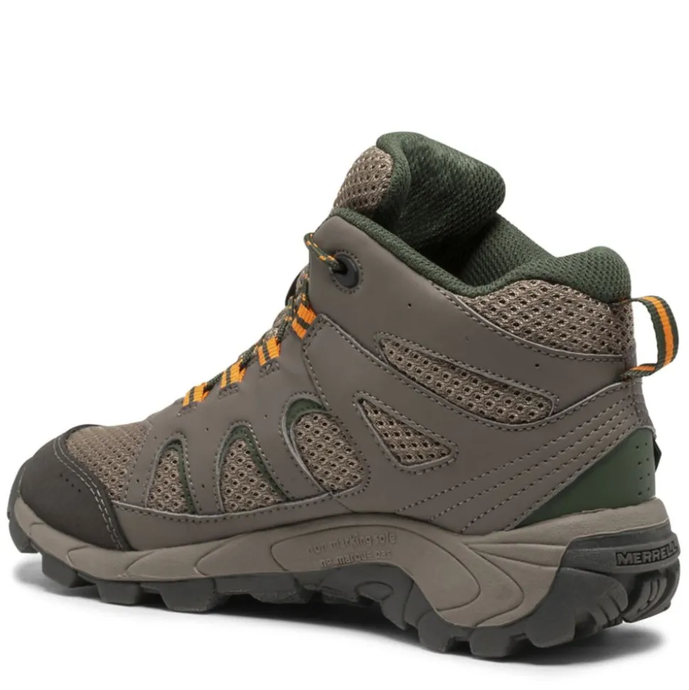 Merrell Boys Little-Big Kid Oakcreek Mid Hiking Shoe