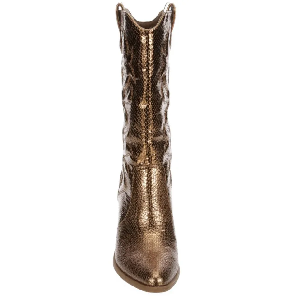 Michael By Michael Shannon Womens Faith Wide Calf Western Boot