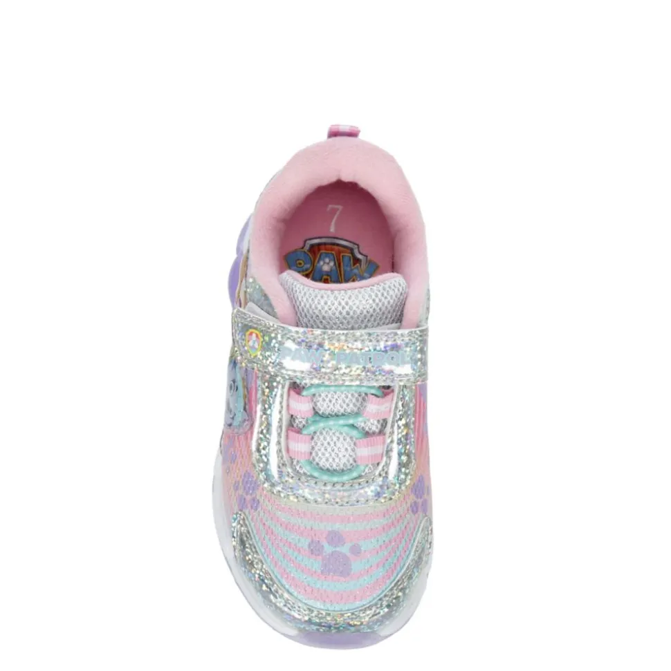 Nickelodeon Girls Toddler-Little Kid Paw Patrol Light Up Sneaker