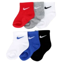 Nike Boys Ankle Socks 6 Pairs