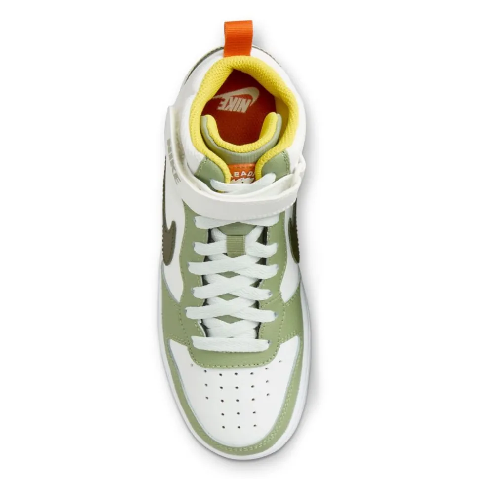 Nike Boys Big Kid Court Borough 2 Mid Sneaker