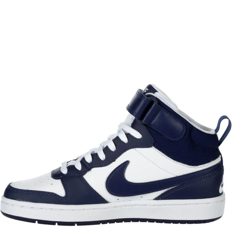 Nike Boys Court Borough 2 Mid Sneaker