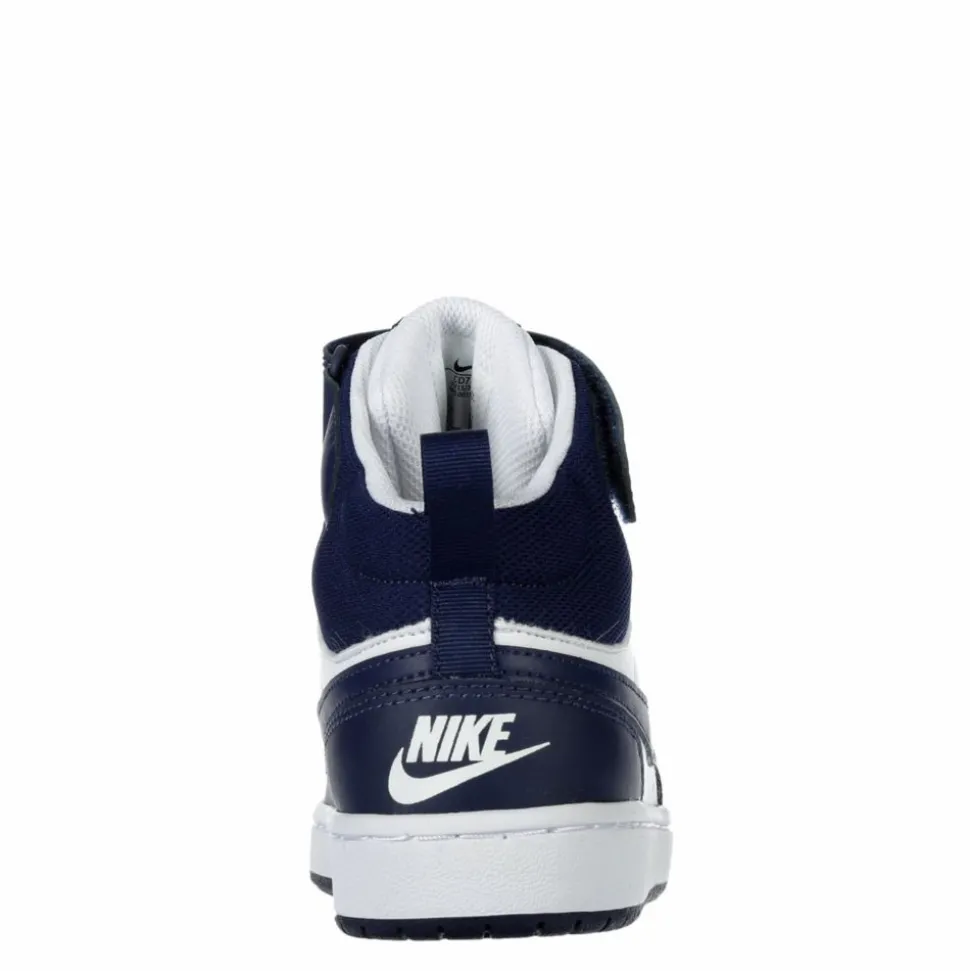 Nike Boys Court Borough 2 Mid Sneaker