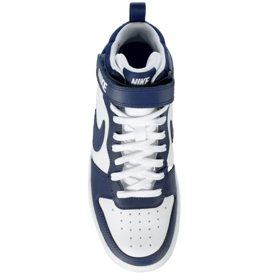 Nike Boys Court Borough 2 Mid Sneaker