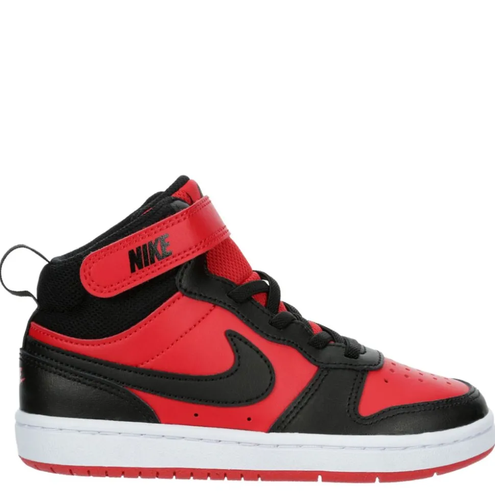 Nike Boys Court Borough 2 Mid Sneaker