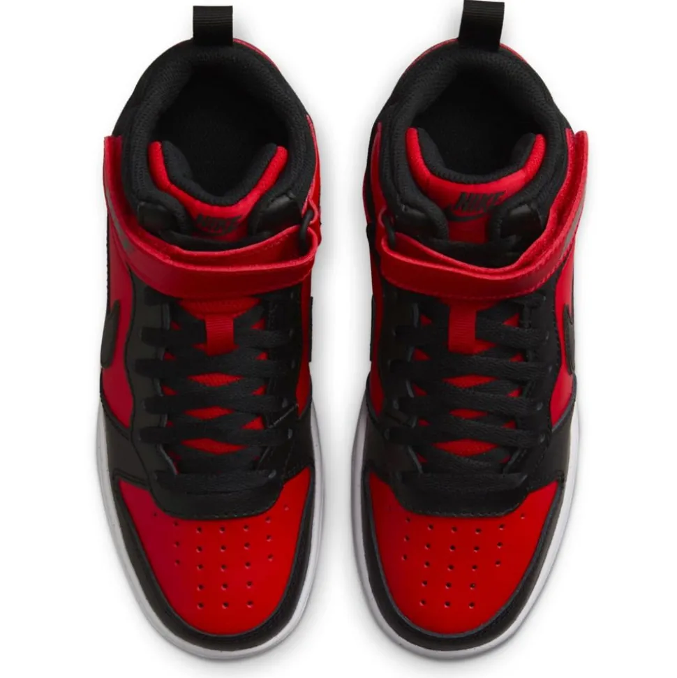 Nike Boys Court Borough 2 Mid Sneaker