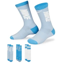 Nike Boys Graphic Crew Socks 3 Pairs