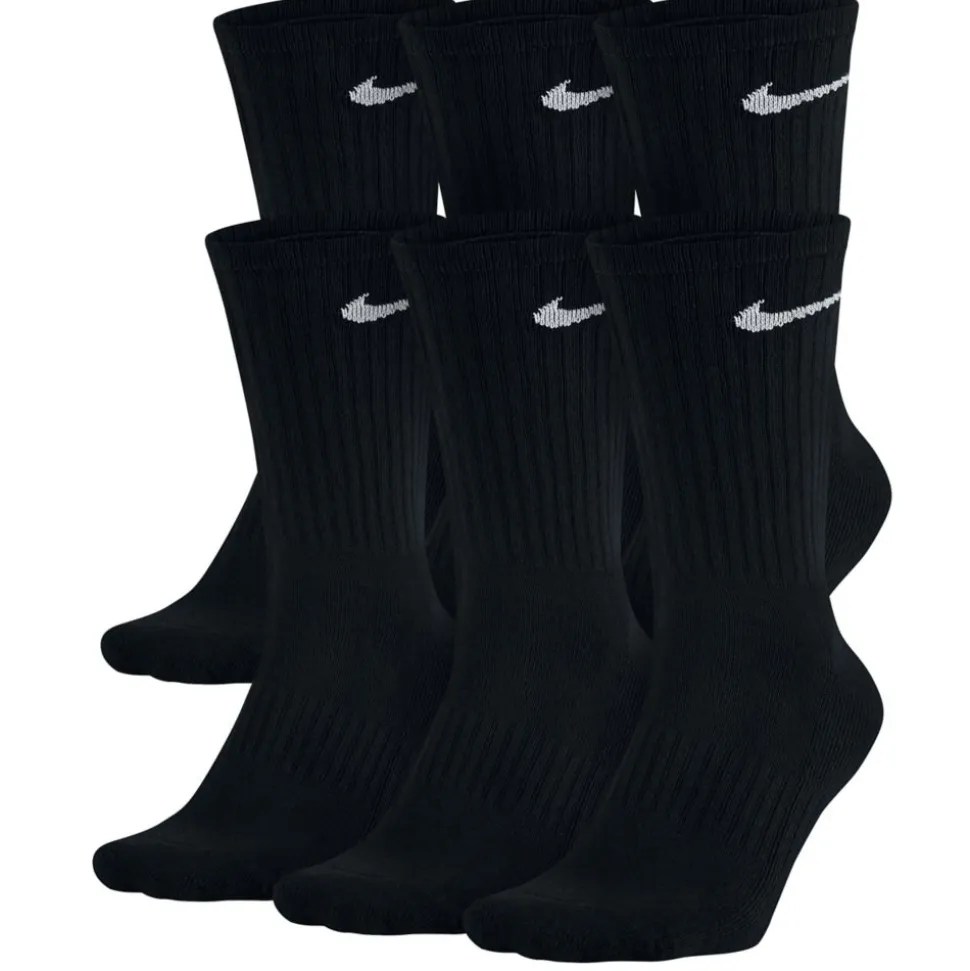 Nike Boys Small Crew Socks 6 Pairs