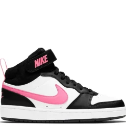 Nike Girls Big Kid Court Borough 2 Mid Top Sneaker