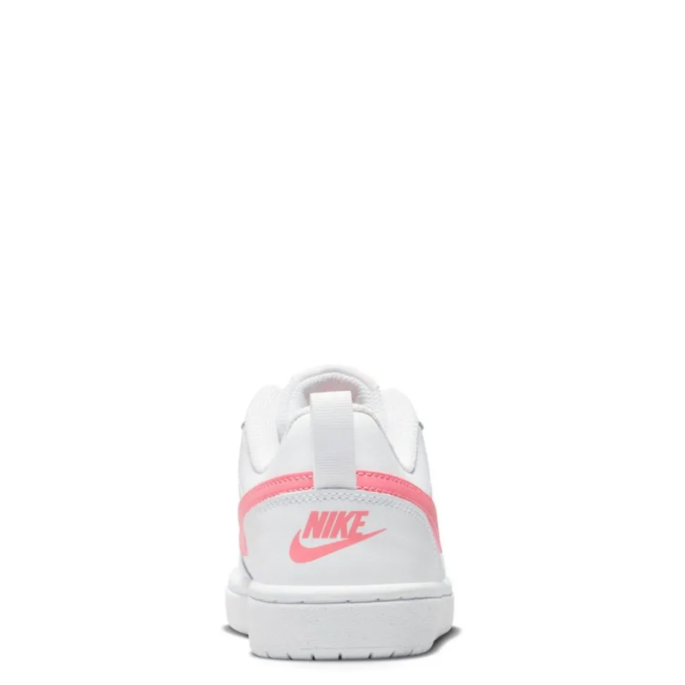 Nike Girls Court Borough 2 Low Top Sneaker