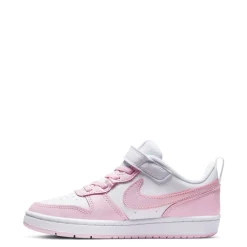 Nike Girls Little Kid Court Borough 2 Low Top Sneaker