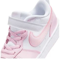 Nike Girls Little Kid Court Borough 2 Low Top Sneaker