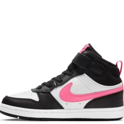 Nike Girls Little Kid Court Borough 2 Mid Top Sneaker
