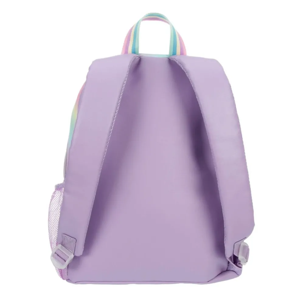 Omg Girls Colorblock Hologram Coated Backpack