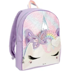 Omg Girls Unicorn Butterfly Crown Backpack