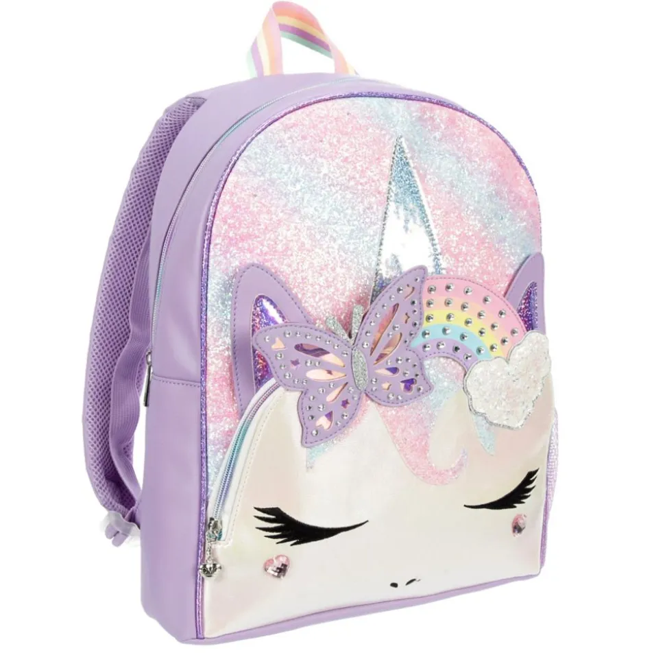 Omg Girls Unicorn Butterfly Crown Backpack